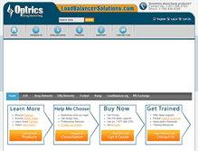Tablet Screenshot of loadbalancersolutions.com